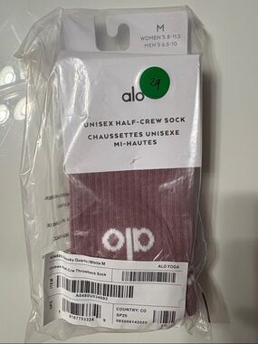 ALO Yoga Unisex Half-Crew Sock